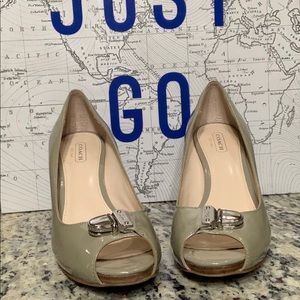 Coach heels size 8.